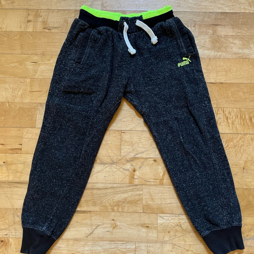 Kids puma jogger sweatpants